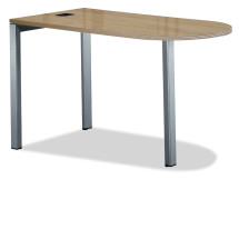 ED-48 라이트월넛 U형테이블
