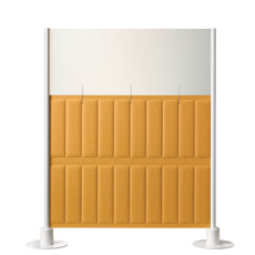 [소리먹는 파티션] MC 라운드형 상단아크릴 30T(H1289)