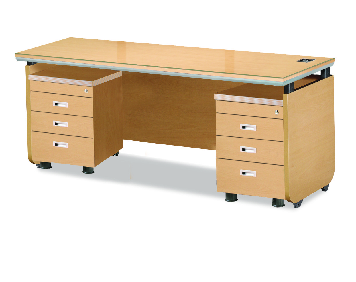 망플비치 고급탑책상+이동서랍