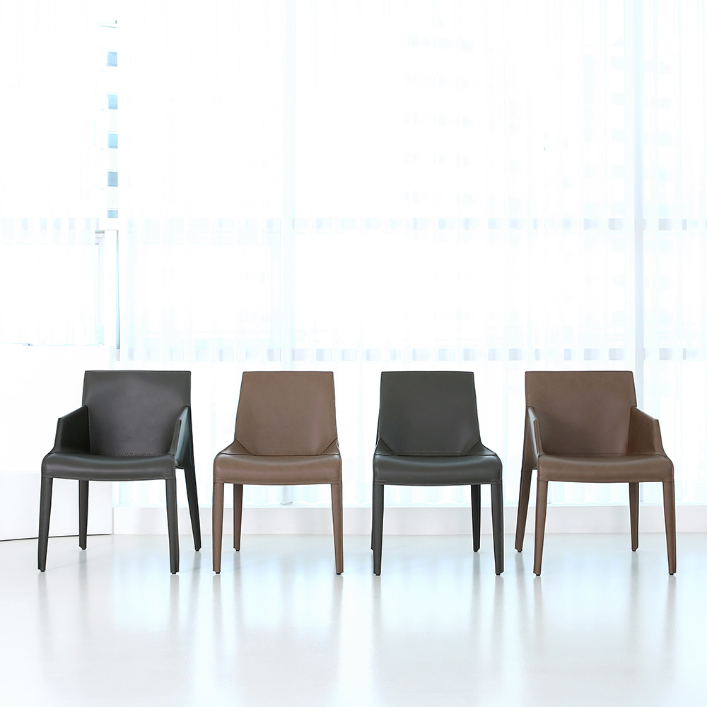 케처 암체어. Cecheo Arm chair (그레이)