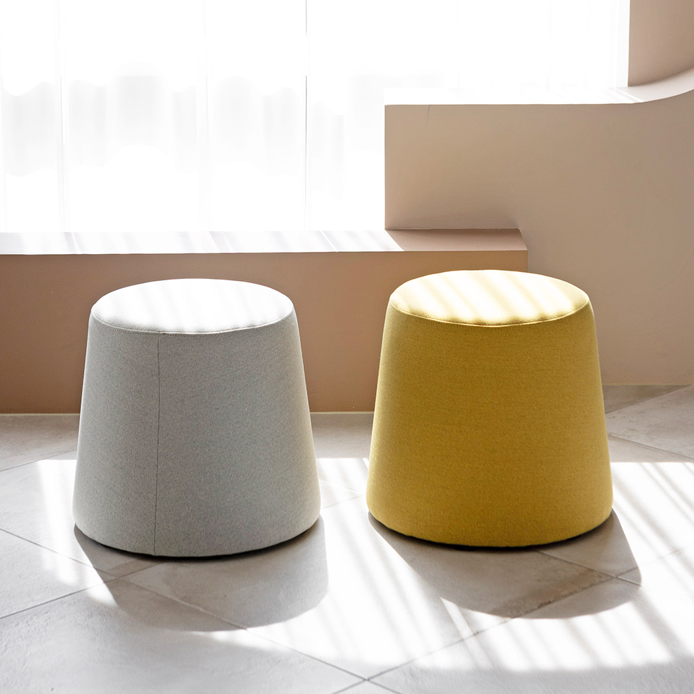 콘 스툴. Cone stool (옐로우)