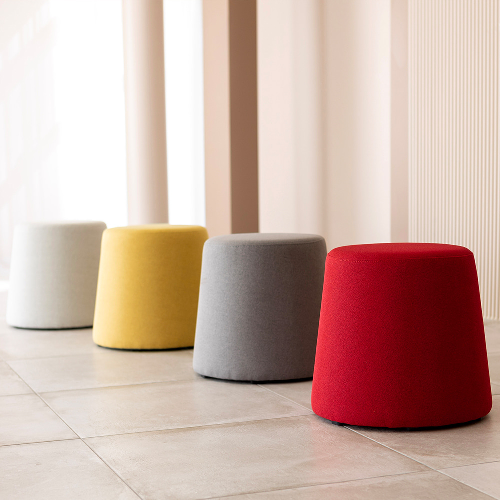 콘 스툴. Cone stool (라이트 그레이)