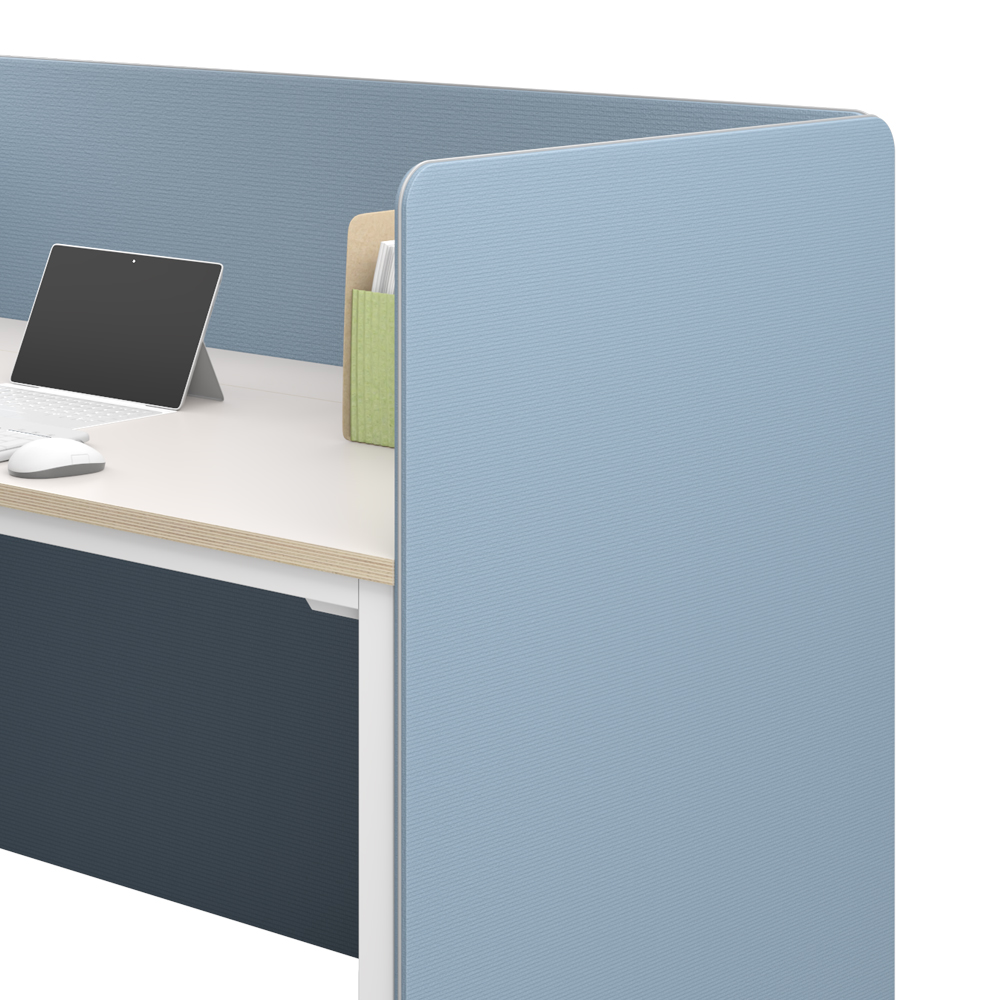 패브릭 풀스크린 (블루)