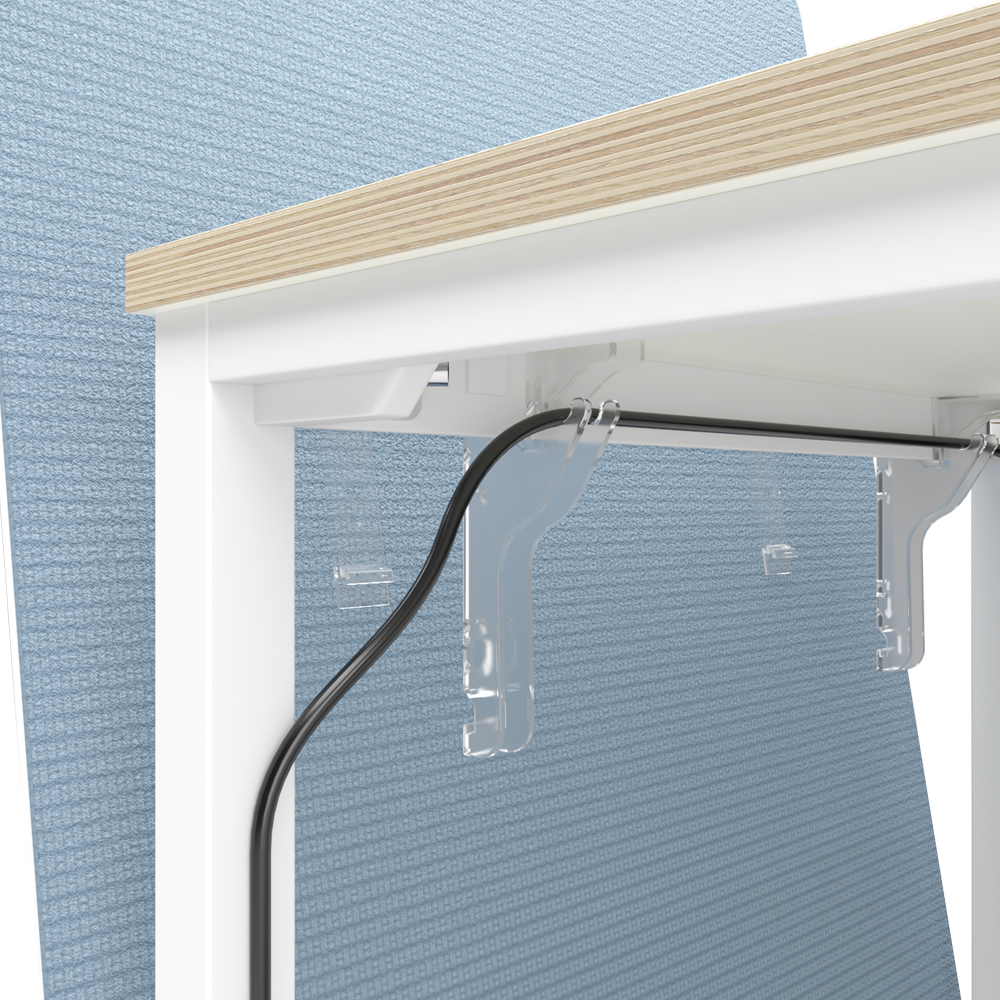 패브릭 풀스크린 (블루)