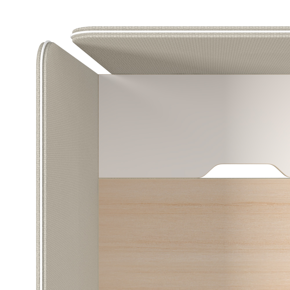 패브릭 스크린 (크림베이지)