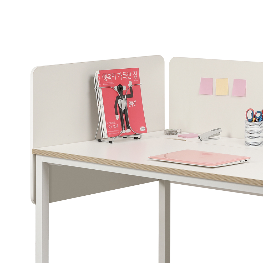 목재 스크린 (크림화이트)