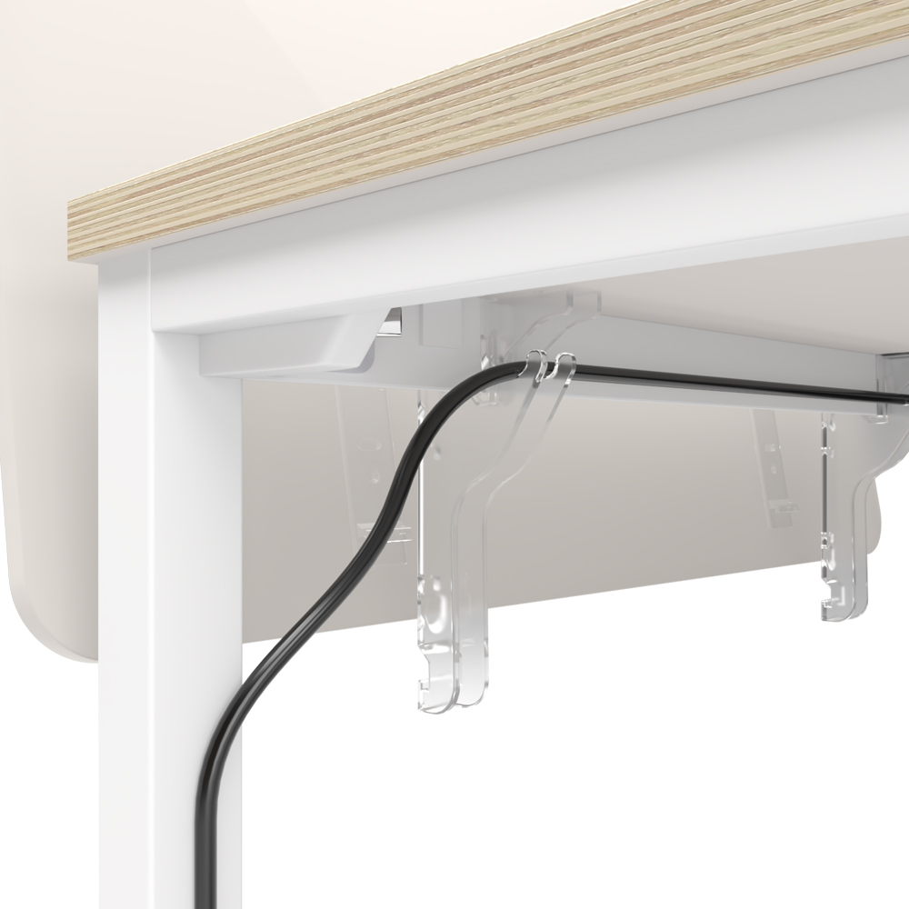 목재 스크린 (크림화이트)