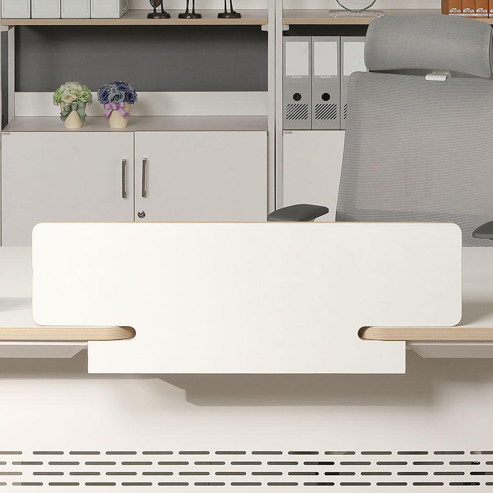 알테라 확장형 트레이 책상(크림화이트)