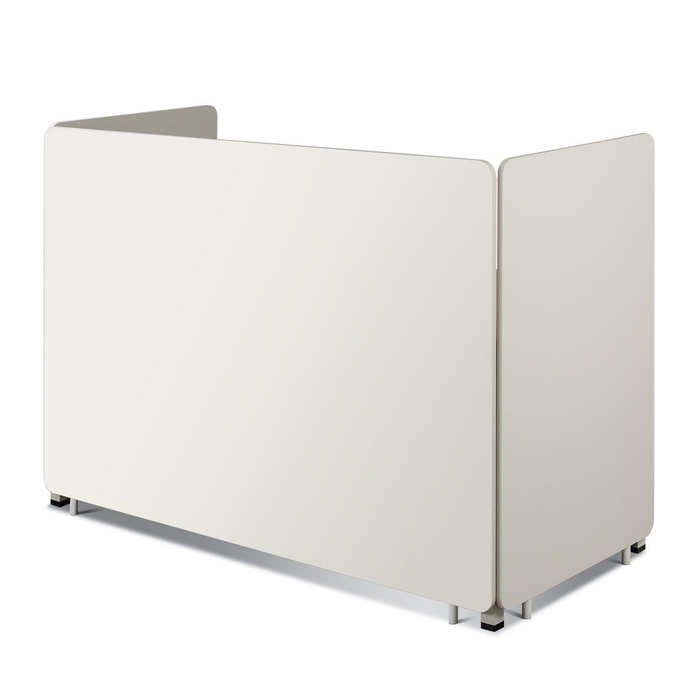 베르토 원터치 목재 파티션 (크림화이트)