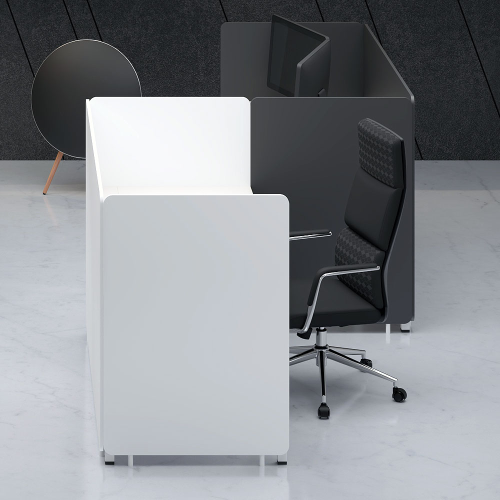 베르토 원터치 목재 파티션 (크림화이트)