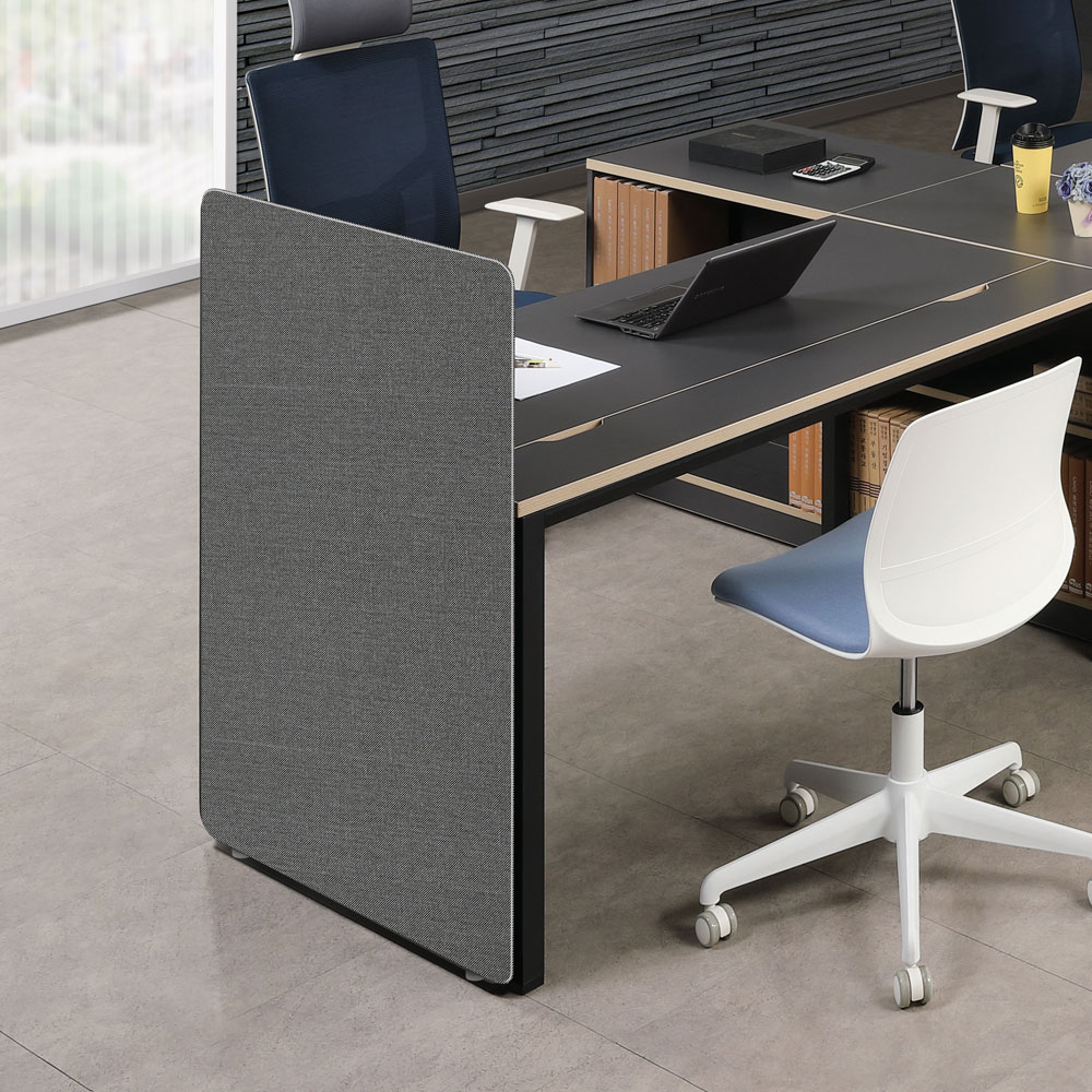 베르토 원터치 패브릭 파티션 (데님그레이)