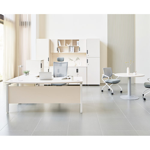 피디에프 P-DF 팀장용책상(목재가림판)