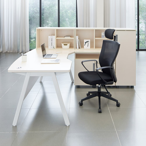 에이라인 팀장용책상(목재가림판)