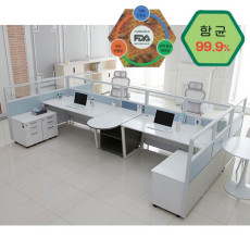 45T 비스포크 PVC 유리투톤파티션 (H1500) : 향균고급원단