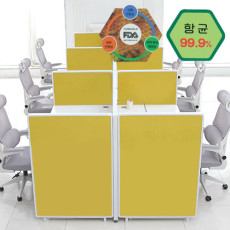 45T 비스포크 PVC 원톤파티션 (H1500) : 향균고급원단