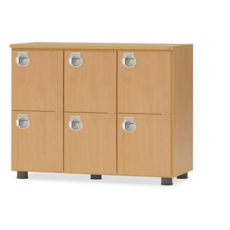 SL-PL2333 3열 2단 사물함 (1164×400×850mm)