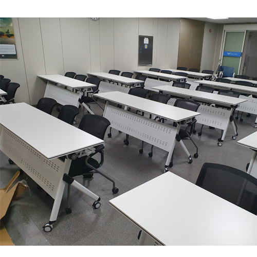 맥스X형 세미나테이블 (D500/가림판포함)