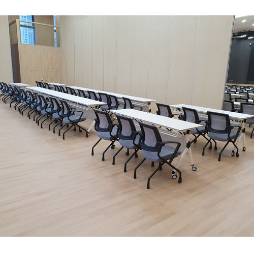 맥스X형 세미나테이블 (D450/가림판포함)